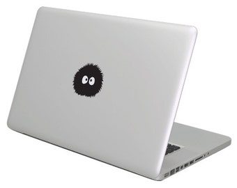 Furry Monster MacBook Decal sticker. Fits all sizes.