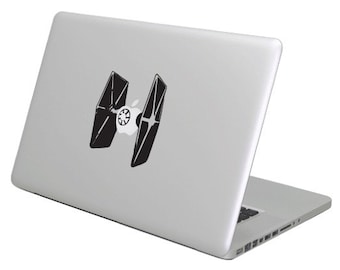 TIE fighter MacBook Decal sticker. Fits all sizes.