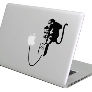 Banksy TNT singe MacBook autocollant de décalcomanie, s’adapte à toutes les tailles.