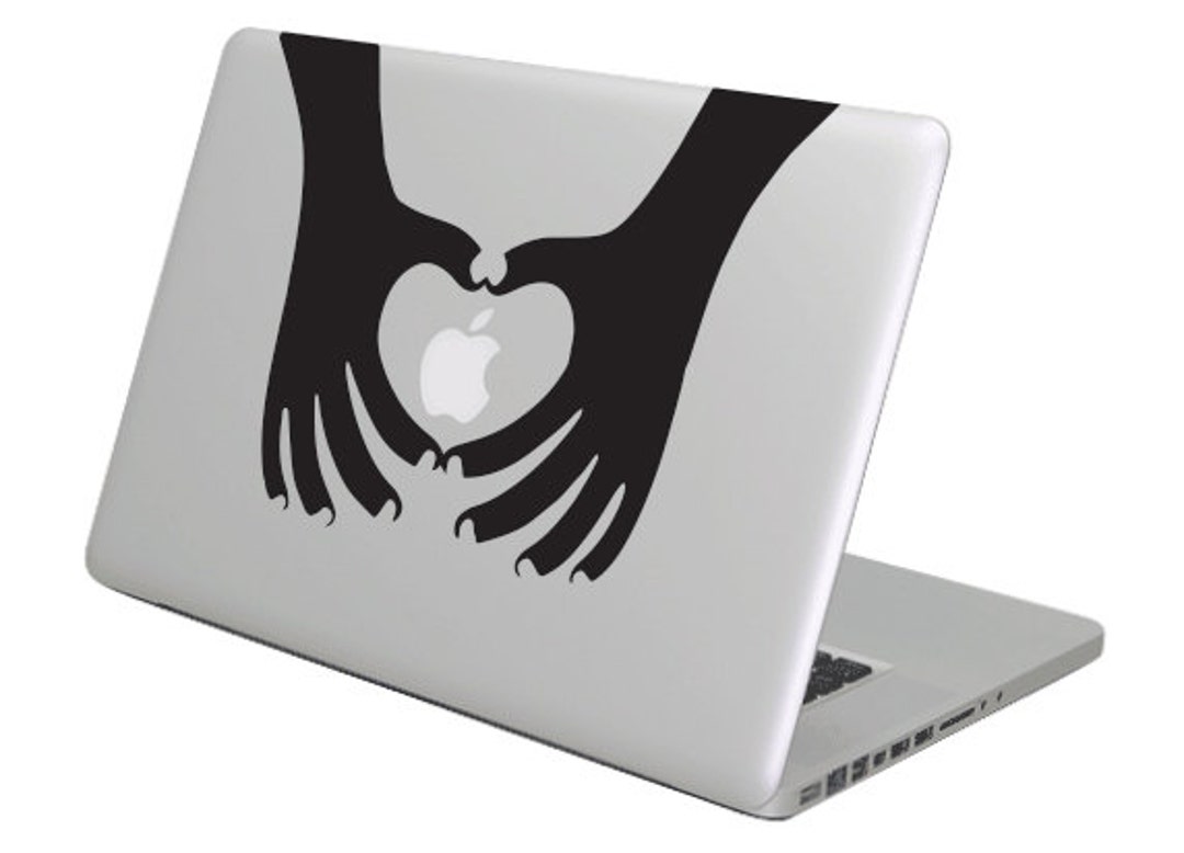 Singmaster Inverted Sticker Inverted Love Hands MacBook Decal Sticker. Choose Your Size. Laptop ...