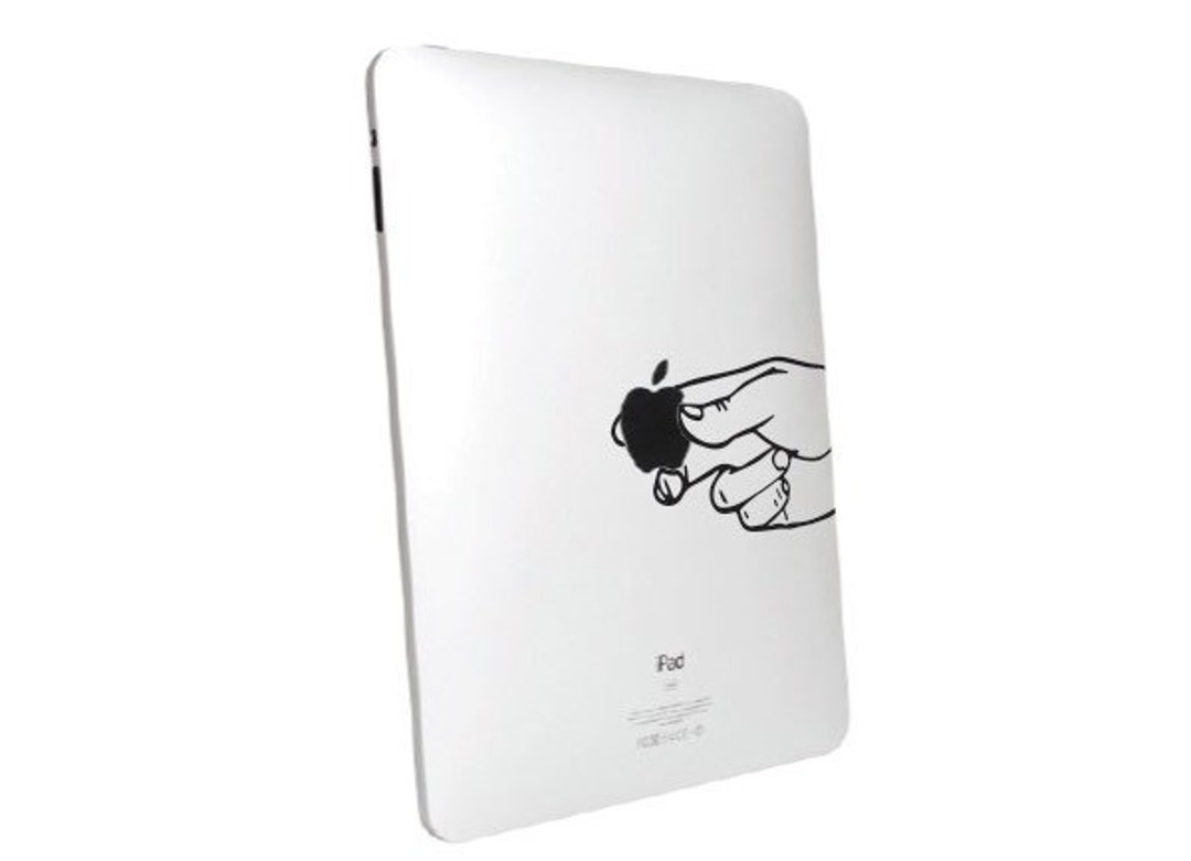 Apple Hand iPad Decal Sticker. Choose Your Size. - Etsy