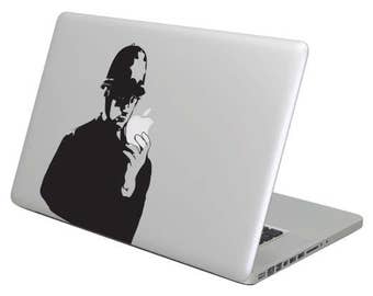 Polizeioffizier Banksy MacBook Aufkleber, passend für alle Größen.