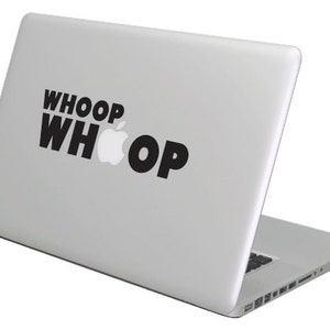 Pegatina whoop MacBook Decal sticker. Elige tu talla.