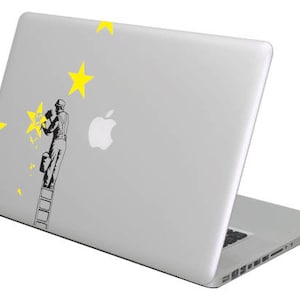 Brexit - Banksy EU MacBook decal sticker, fits all sizes.