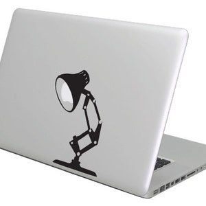 Lamp MacBook Decal sticker. Choose your size. image 1