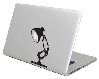 Lamp MacBook Decal sticker. Choose your size.