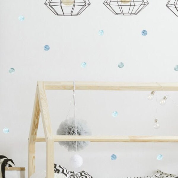 Polka Dot Wall Decal Etsy