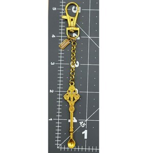 Handcrafted Gold Spoon Keychain