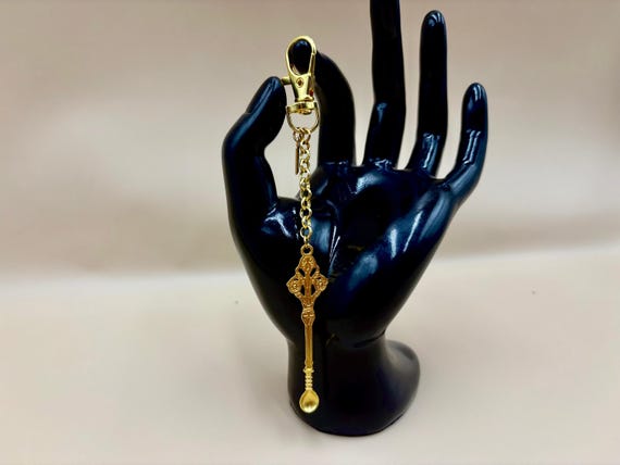 Gold Spoon Keychain | Mini Shovel Bag Charm