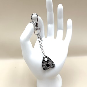 Ouija Planchette Keychain | The Oracle | Edgy Bag Charm