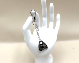 Ouija Planchette Keychain | "The Oracle" | Handcrafted Witchy Bag Charm
