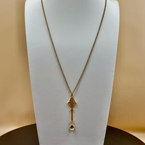 Gold Spoon Necklace | The Midnight Spoon | 24&quot; Gold Tone Chain