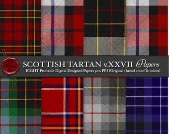 Digital Printable Scottish Tartan Plaid: Highland Clan Brodie, Hunting, Silver, Bodie Dress, Countryfare, Fashion, Graeme Personal,Corporate