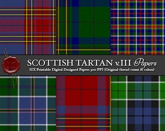 Digital Printable Scottish Tartan Plaid: Lowland Clan Leslie, Hunting, Leslie A Bailey, Leslie Harley Robert, Hebridean, Aberdeenshire area