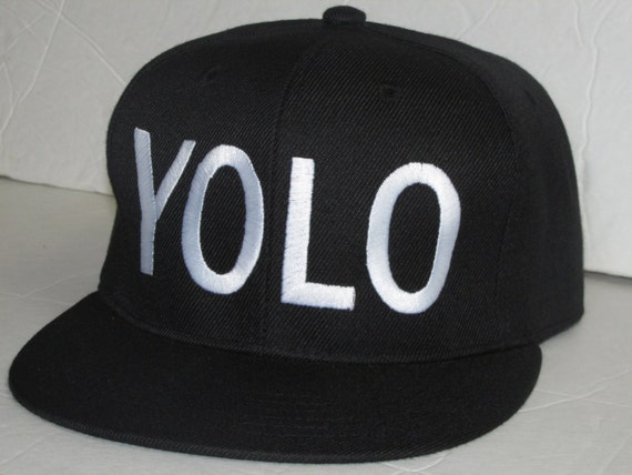 YOLO Nero 3D Di snapback Sunhat In esecuzione cappello Spiaggia  cappello Moda cappello papà Cosplay Drake Hip-Hop Top 40