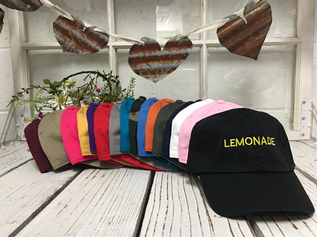 LEMONADE | Yellow | Beyonce | Tumblr Dad Hat | Dad Hat | Baseball Cap ...
