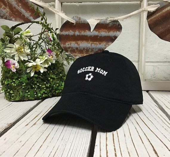 SOCCER MOM Baseball Hat, Soccer Dad Hat, Sports Hat, Women's Hats, Soccer Mom Embroidered Hat, Mom Hat