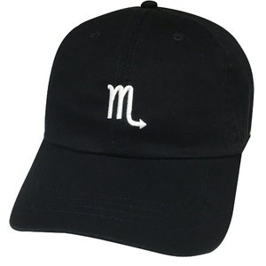 SCORPIO Dad Hat | Horoscope | Zodiac Sign Hat | Eighth Sign | Scorpio The Scorpion | October 23rd-November 21st | Constellation | Dad Caps