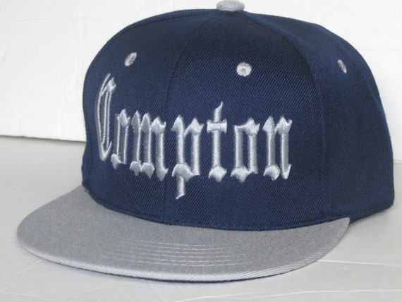 blue compton hat