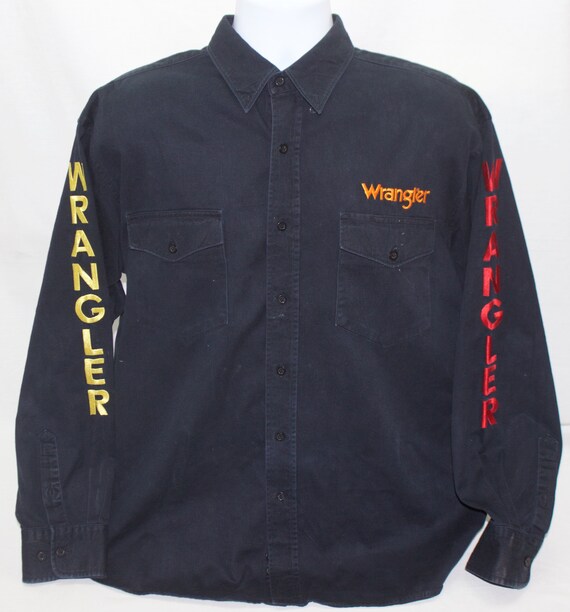 wrangler button up shirts