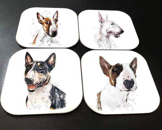 Coaster - Sugar Skull - SET OF 2 - Leather or Stitched Cork Coaster - Sugar Skull - SET OF 2 - Leather or Stitched Cork