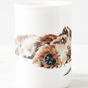Irish Terrier 1 Windsor fine bone china Mug 10 oz-  Irish Terrier Coffee Mug, Irish Terrier mug gift ,Irish Terrier, Irish Terrier Mug