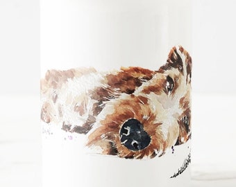 Irish Terrier 1 Windsor fine bone china Mug 10 oz-  Irish Terrier Coffee Mug, Irish Terrier mug gift ,Irish Terrier, Irish Terrier Mug