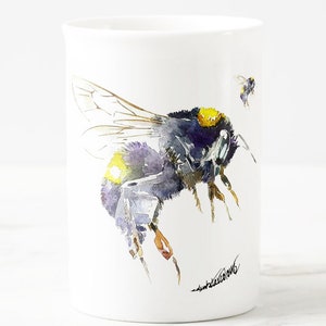 Bee Windsor fine bone china Mug 10 oz- bee Coffee Mug, bumblebee gift mug ,bumblebee Mug,fine bone china Mug,bee Windsor fine bone china Mug