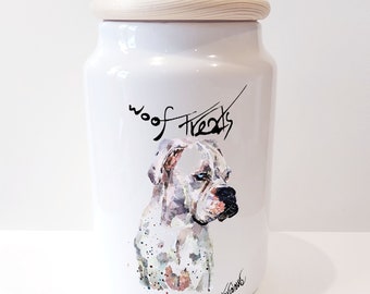 boxer dog cookie jar