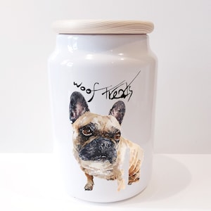 French Bulldog Motif On A Glass Candle Holder With Votive Candle Dog Pet Wedding Birthday Christmas Gift