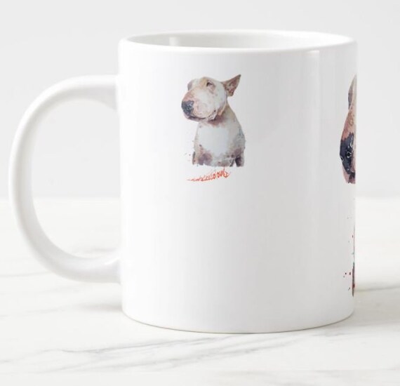 Bull terrier coffee clearance mug