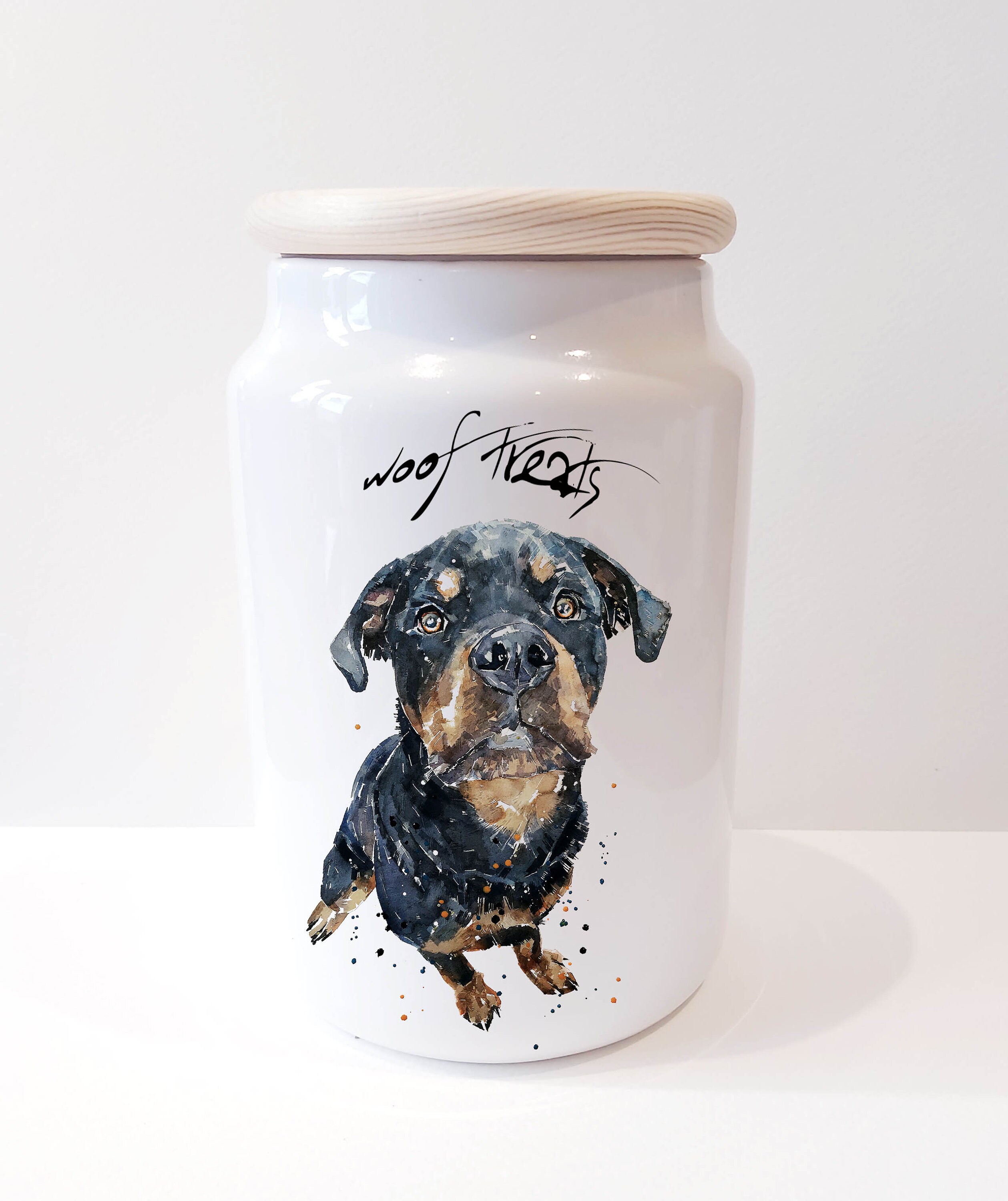 rottweiler cookie jar