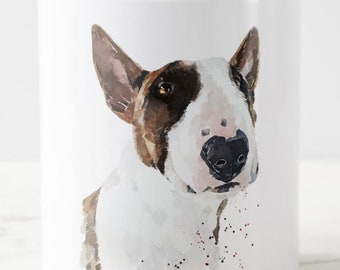 Bull Terrier 2 Ceramic Mug 15 oz- Bull Terrier Coffee Mug, Bull Terrier mug gift ,Bull Terrier Mug