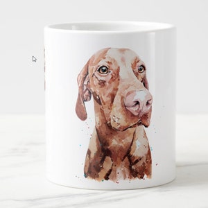 Large Vizsla Majestic Ceramic Mug 15 oz-  Vizsla Coffee Mug, Vizsla mug gift ,Vizsla Mug