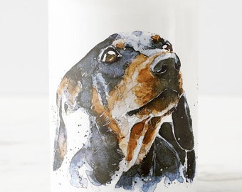 Tazza ceramica colorata Dog Life - Nero Espresso