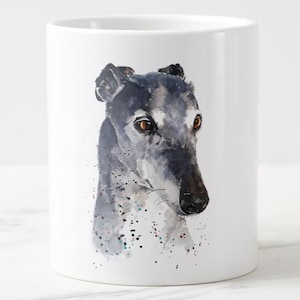 Balance and Poise - Windsor fine bone china Mug 10oz- Sighthound Coffee Mug,Sighthound mug gift ,whippet Cup,whippet  tea cup,greyhound mug