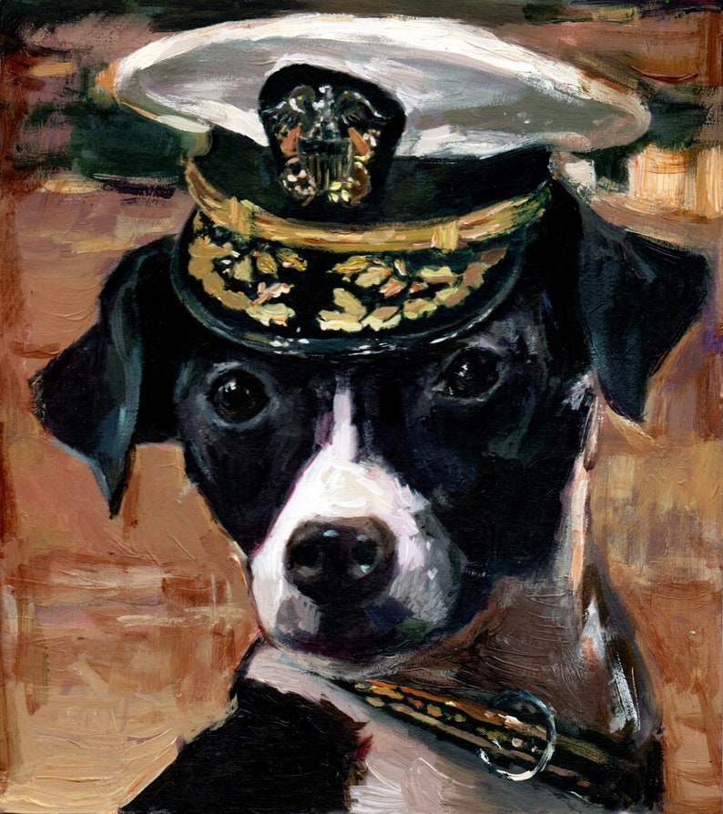 Portrait de chien personnalisé, portrait d'animal de compagnie, peinture à l'huile, peinture animalière, oeuvre d'art originale, 8 x 8, 8 x 10, 11 x 14 pouces et plus image 8