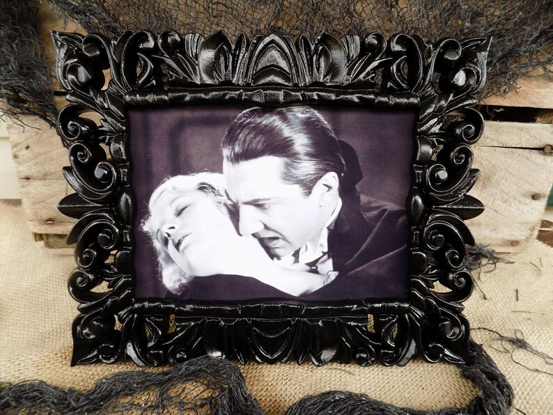 Dracula Classic Horror Collectible Vintage Framed Art Image 0