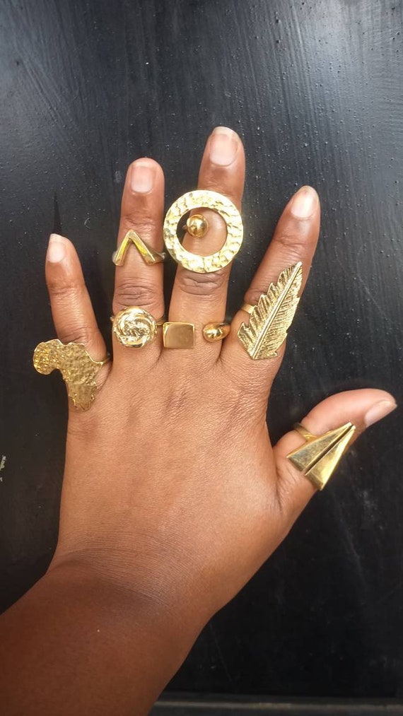 7 brass Ringswholesale Ringsafrican Ringsafrican Etsy 7-brass-ringswholesale-ringsafrican-ringsafrican-etsy