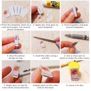 Printable Miniature Mobile Devices | 5 Phones | 2 Laptops | 3 Tablets ...