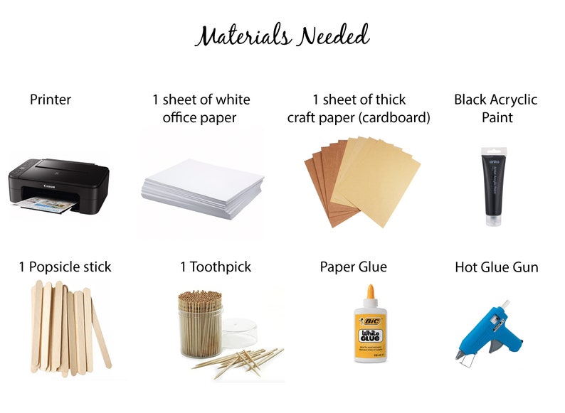 Printable Cash Register Template with Instructions Money Etsy