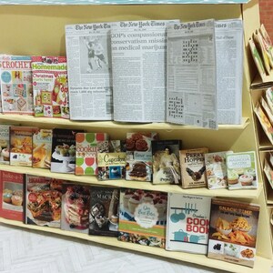Miniature Printable Newspaper Print on Both Sides of the Sheet ...