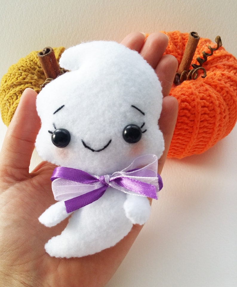 PDF Felt Halloween Pattern Felt Ghost Pattern Felt toys Etsy