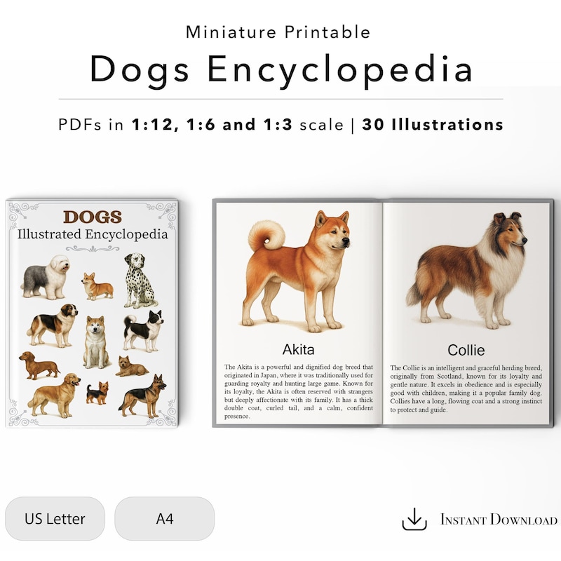 Mini Dogs Books - Etsy UK