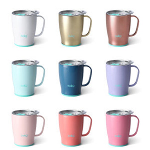 SWIG 18oz Stainless Steel insulated Mug with handle and lid Etsy