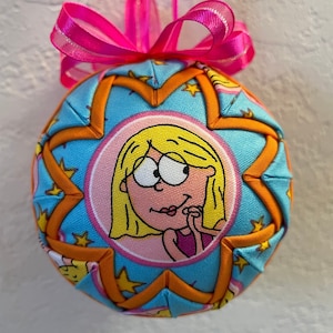Stoff gesteppte 3 "Ball Ornament Inspiriert von Disneys Lizzie McGuire Charakter Cartoon