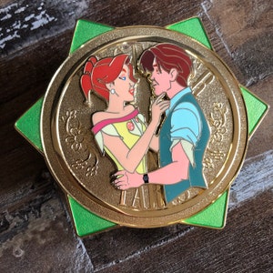 FANTASY PIN Inspired by Grand Duchess Anastasia with Dimitri Together in Paris IN-Hand