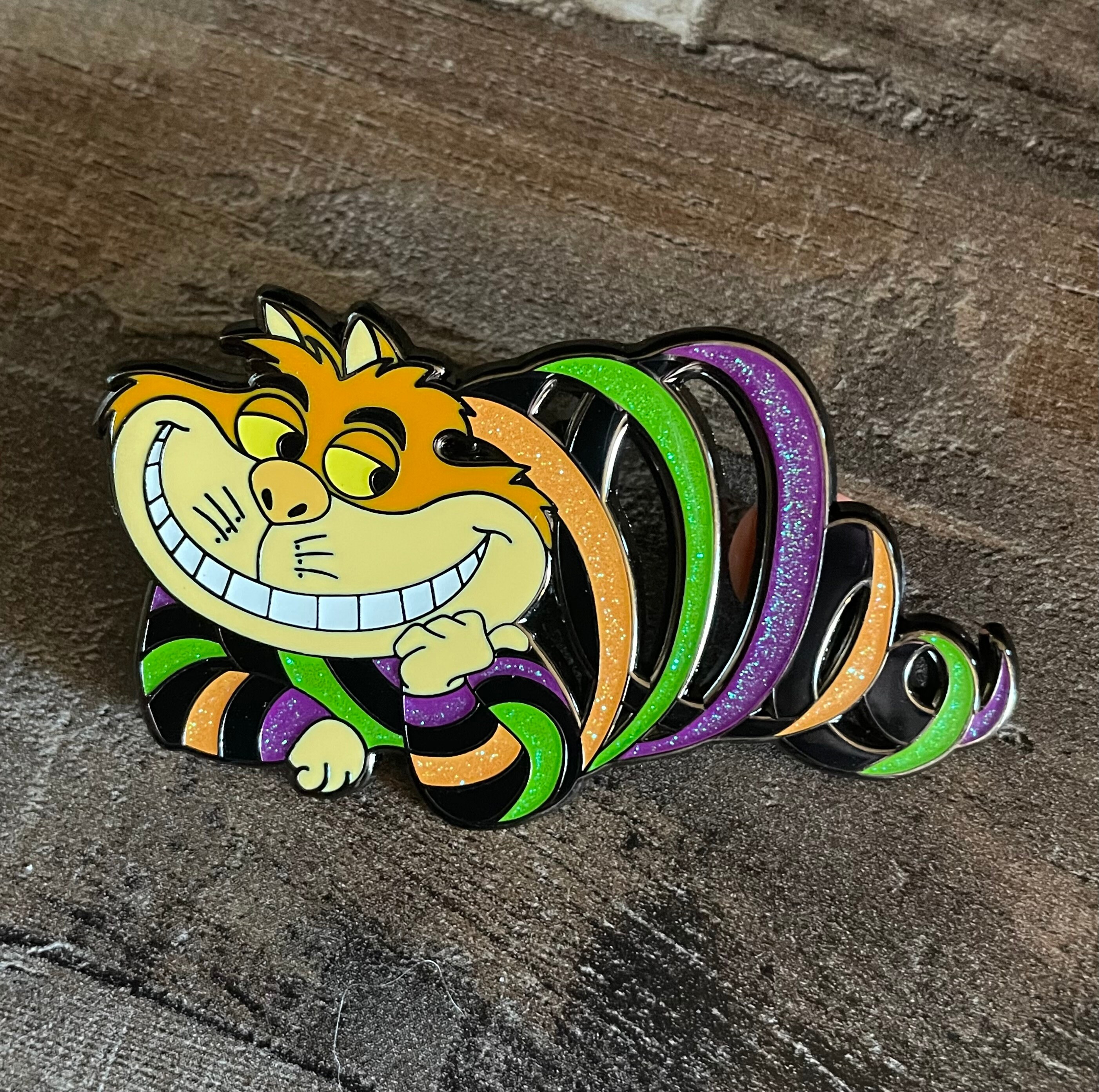 FANTASY PIN Inspired by Alice in Wonderland Cheshire Cat
