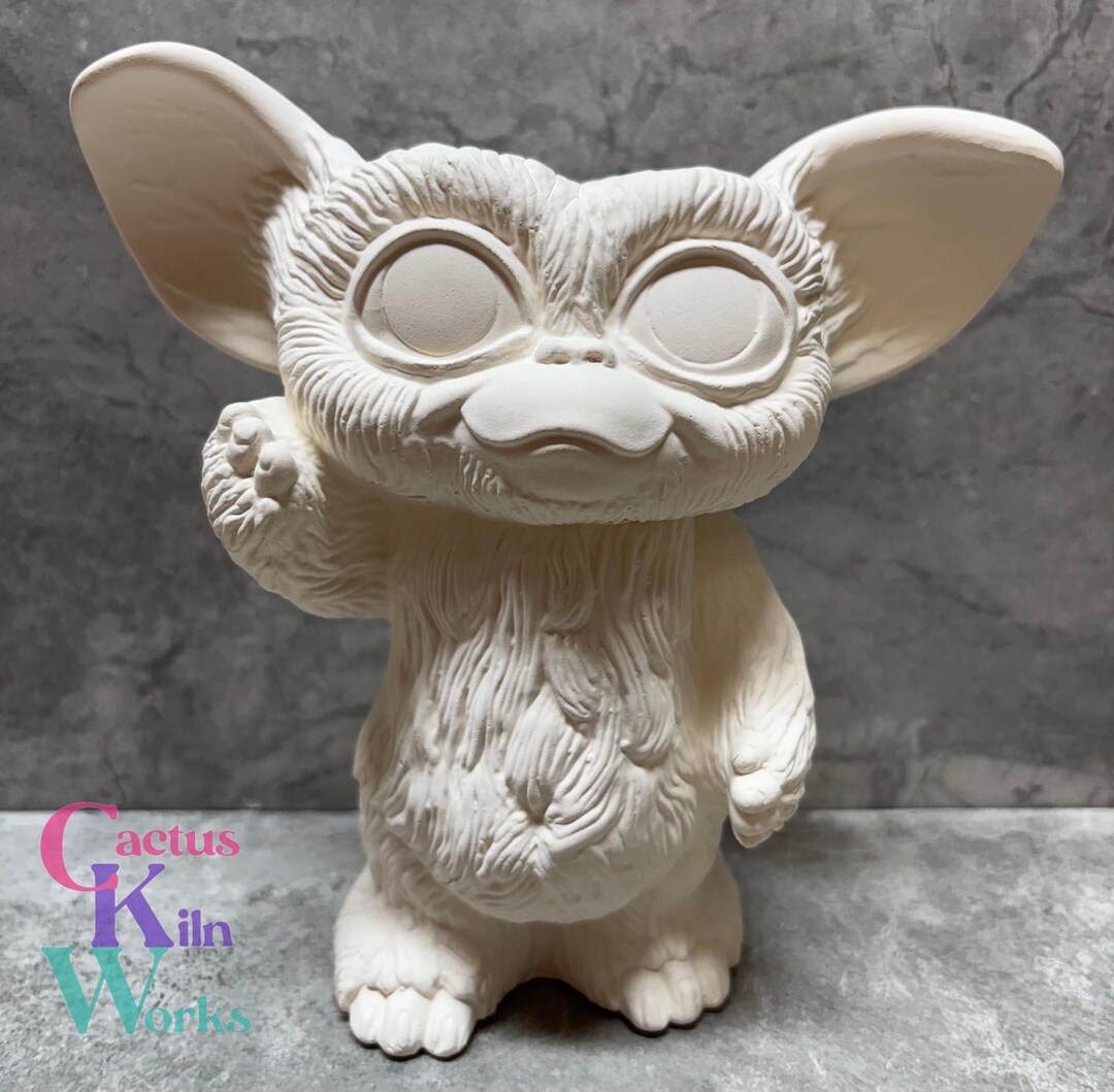 Ceramic Bisque Paint Your Own Mogwai Gremlin Gizmo YOU PAINT DIY ...