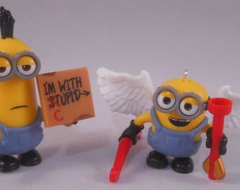 Kevin Minion Card Etsy